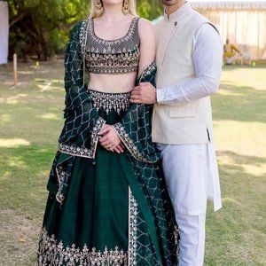 Anita Dongre inspired Vatsala Lehenga from Etsy